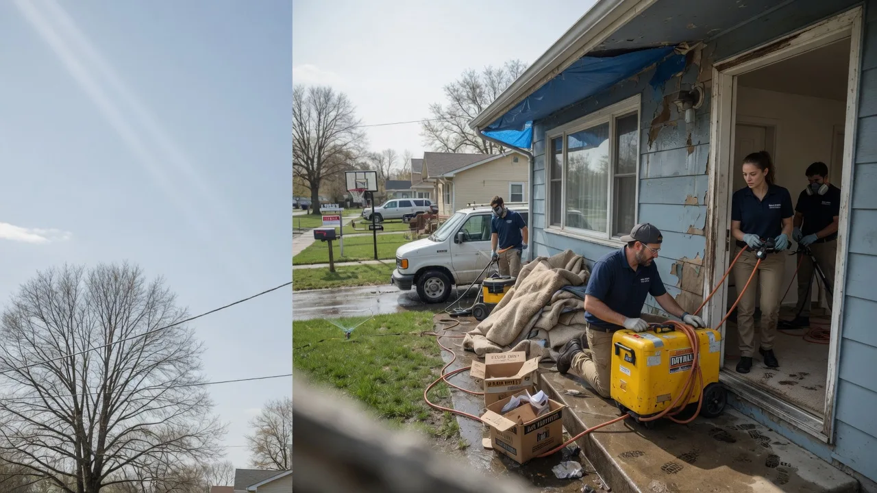 Basement Flood Cleanup in Fairmont, OK near me